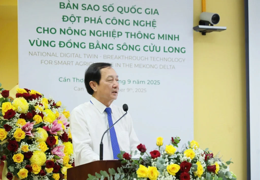 NATIONAL DIGITAL TWIN – BREAKTHROUGH TECHNOLOGY FOR SMART AGRICULTURE IN THE MEKONG DELTA